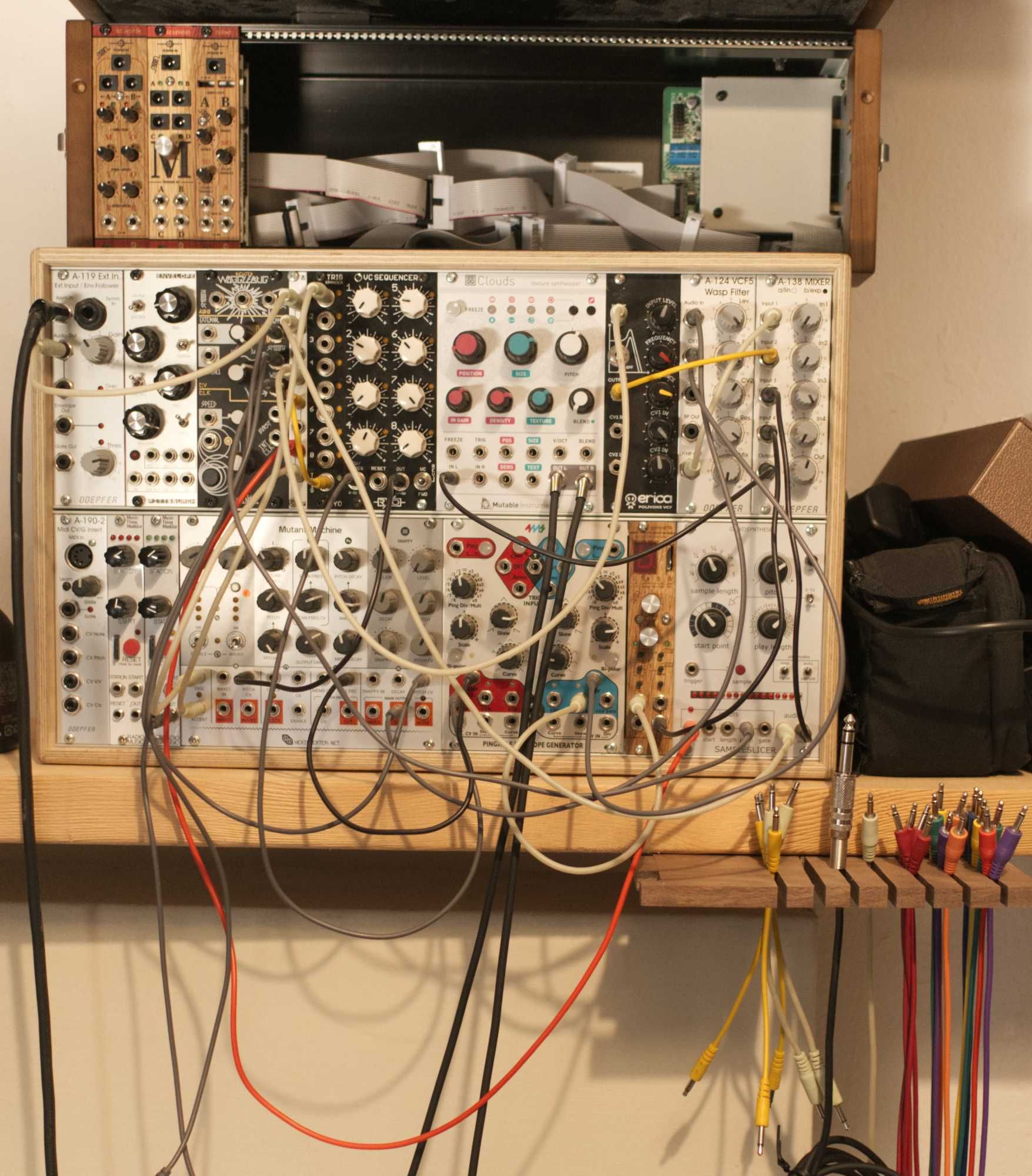 eurorack modular synth record