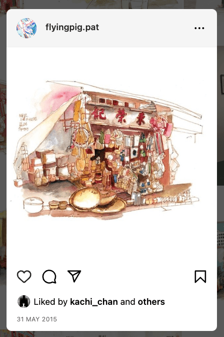 instagram screen capture @flyingpig.pat.